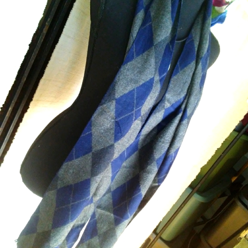 🌟NICE COTTON MENS WARM ARGYLE SCARF FALL WINTER CLOTHES